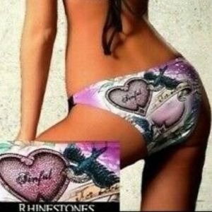 Sinful By Affliction Tropic Bikini Bottoms